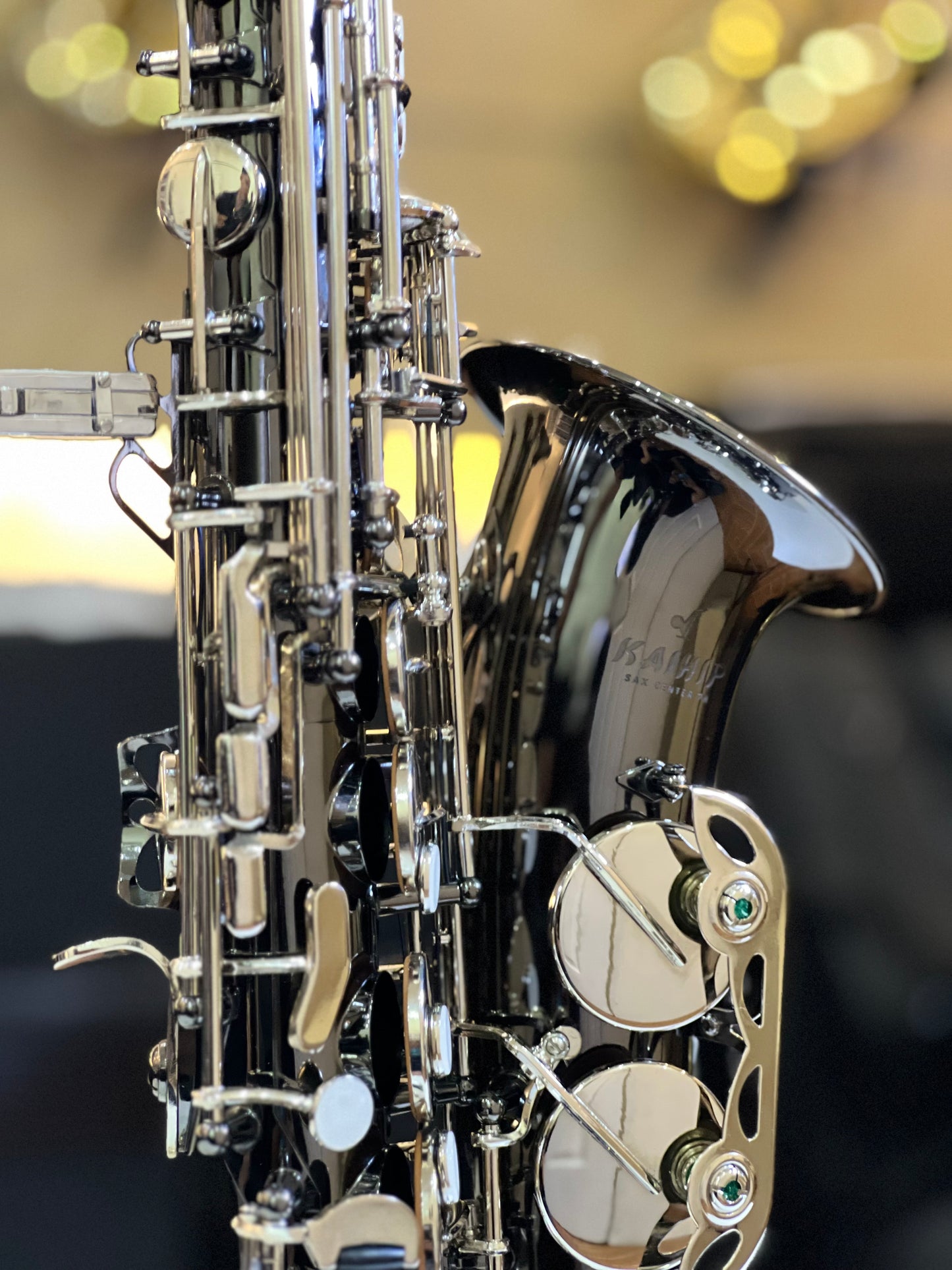 Kaihip Alto Saxophone - Black & Nickel Silver Finish