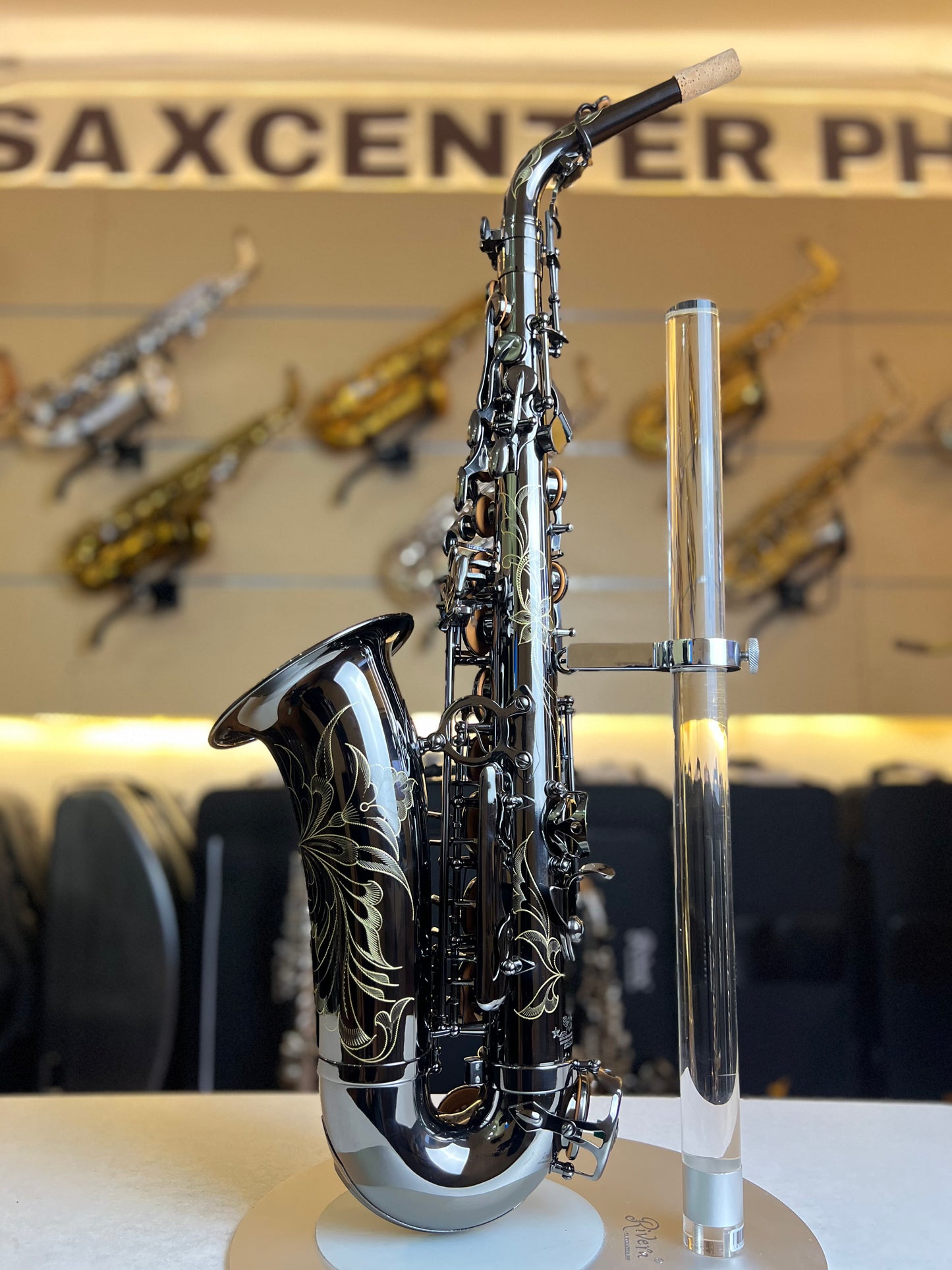 Rivera SB20 Alto Saxophone Black Nickel Finish
