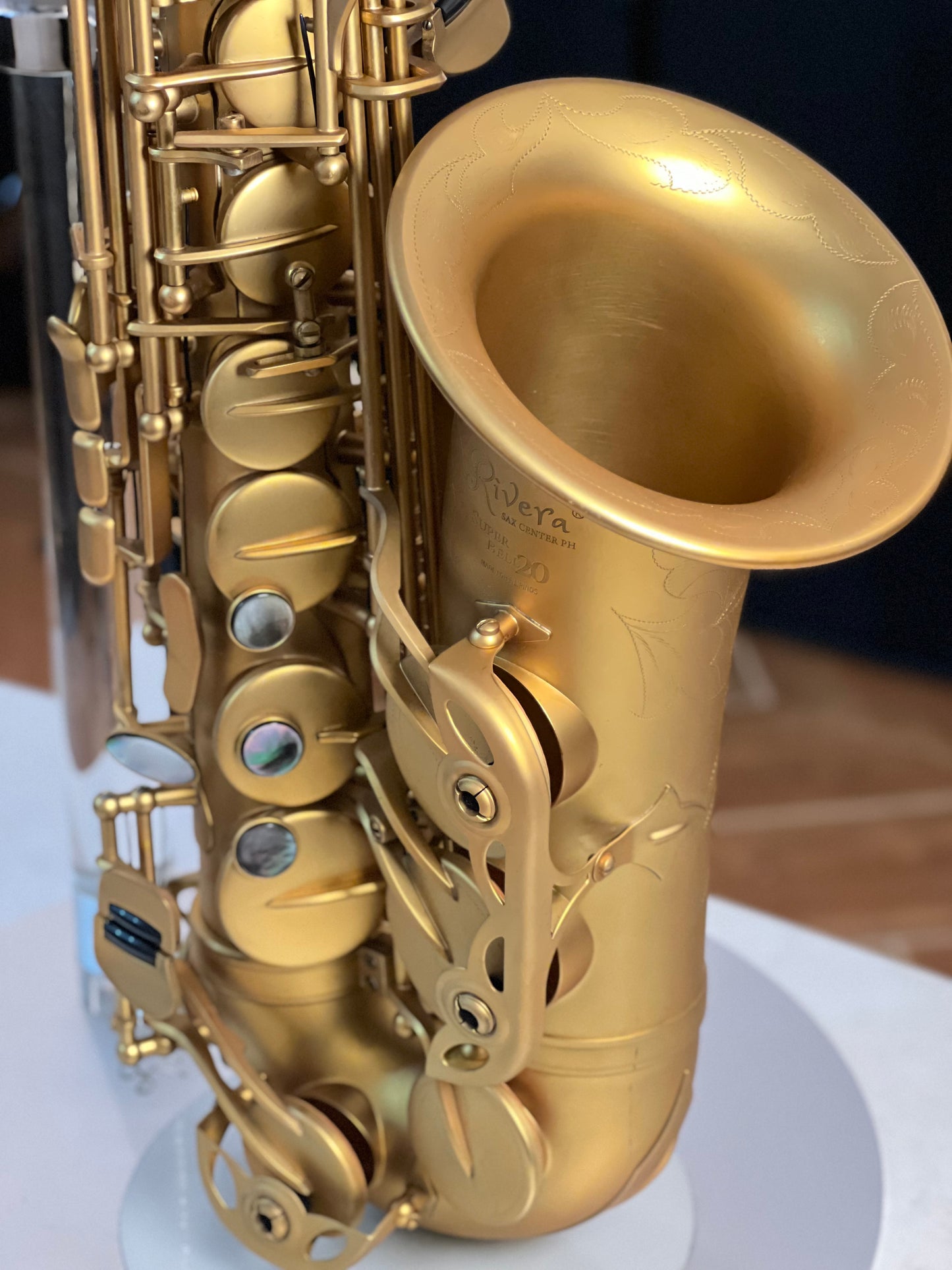Rivera SB20 Alto Saxophone - Satin Gold Finish