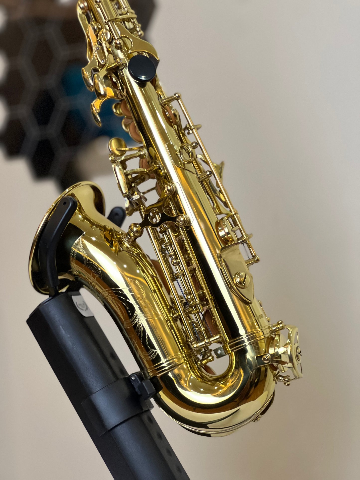 Rookie by SCP Curve Soprano Saxophone - Classic Finish