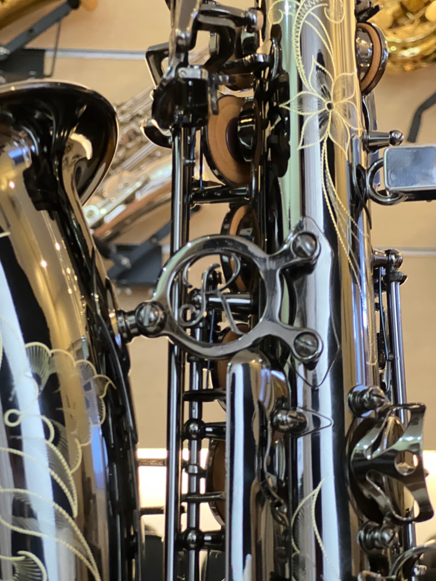Rivera SB20 Alto Saxophone Black Nickel Finish