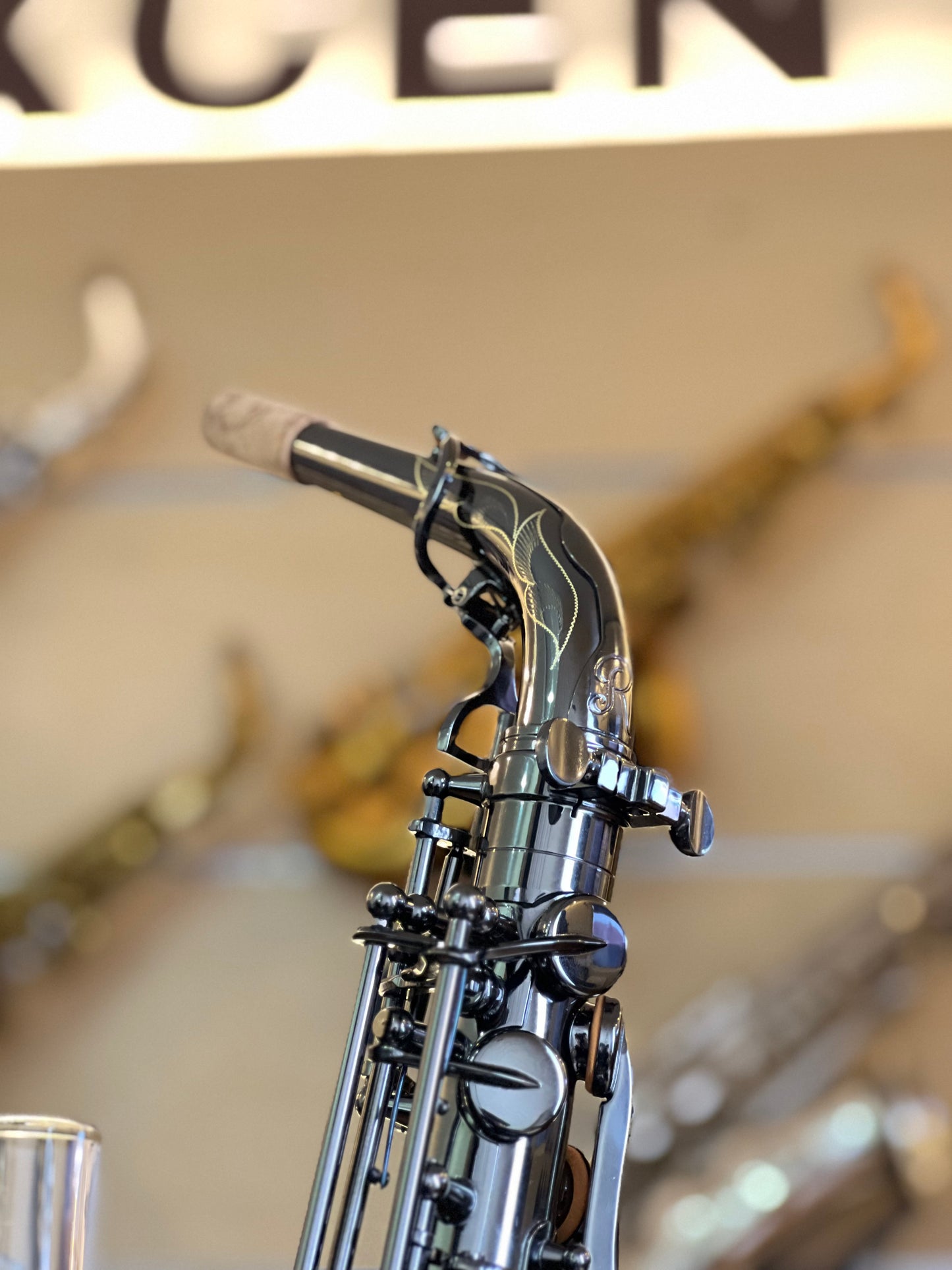Rivera SB20 Alto Saxophone Black Nickel Finish
