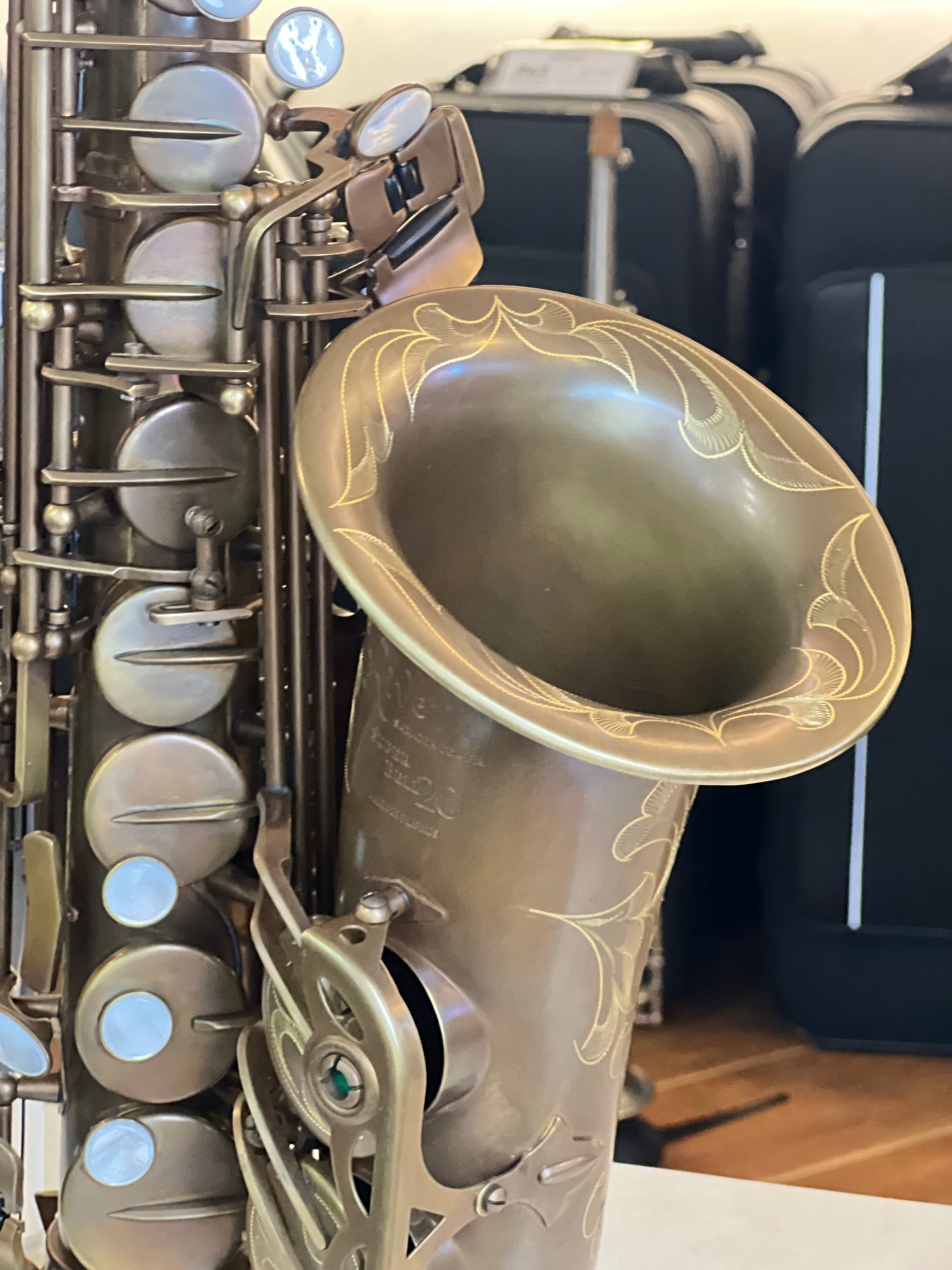 Rivera SB20 Alto Saxophone - Unlacquered Finish