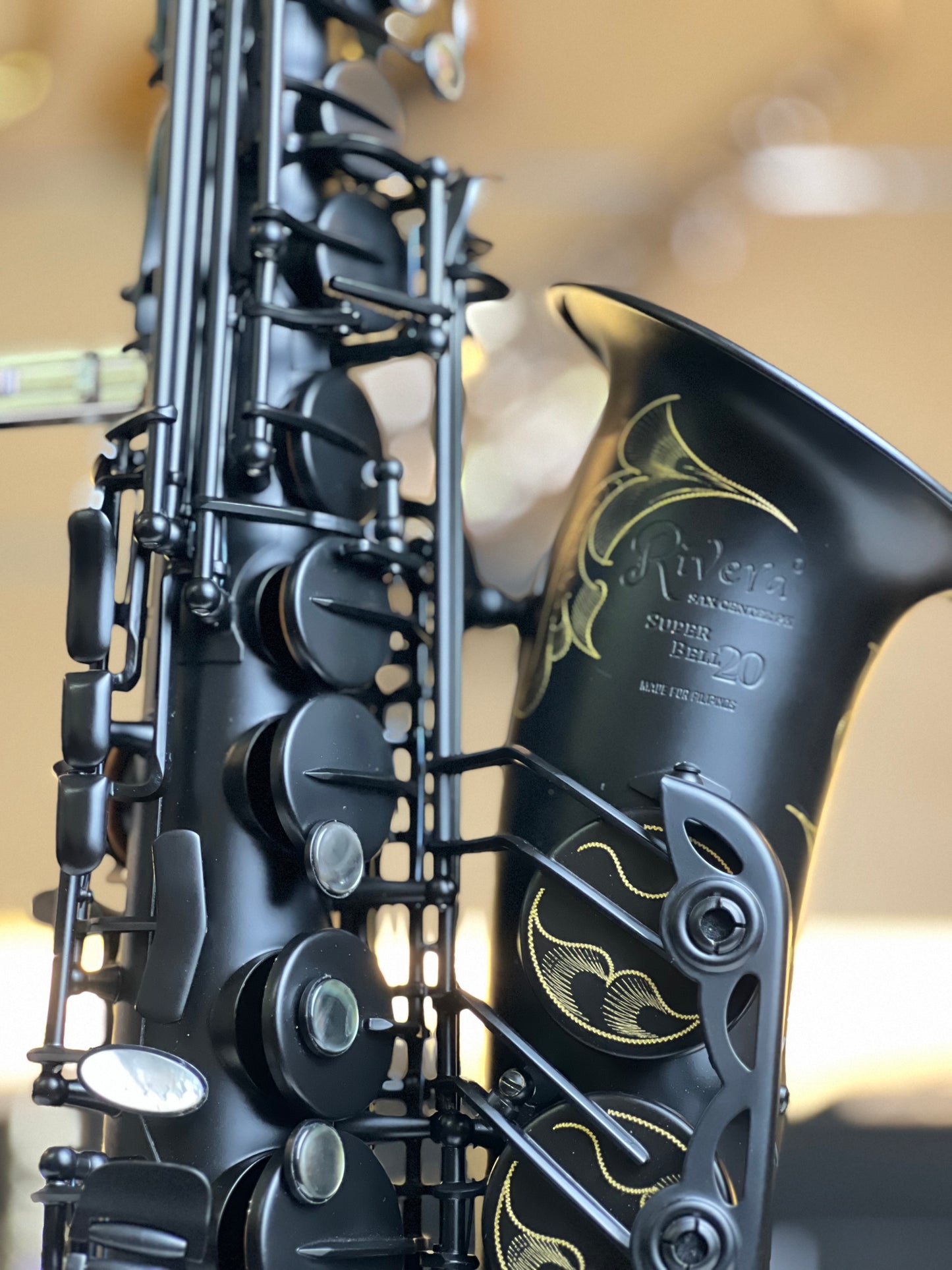 Rivera SB20 Alto Saxophone - Phantom Black