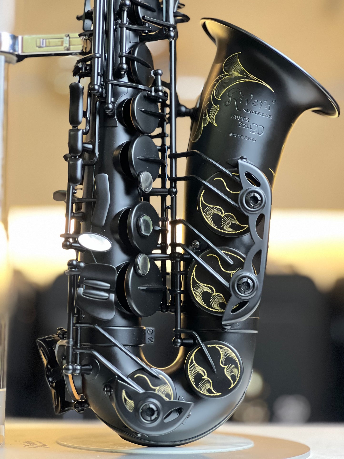 Rivera SB20 Alto Saxophone - Phantom Black