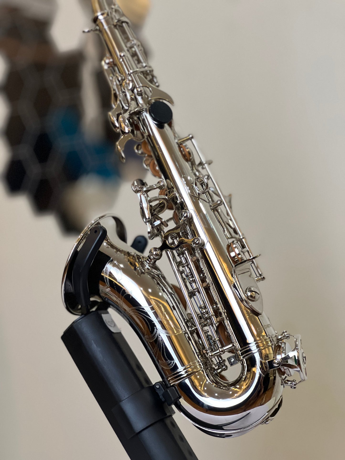 Rookie Curved Soprano Saxophone - Nickel Silver Finish