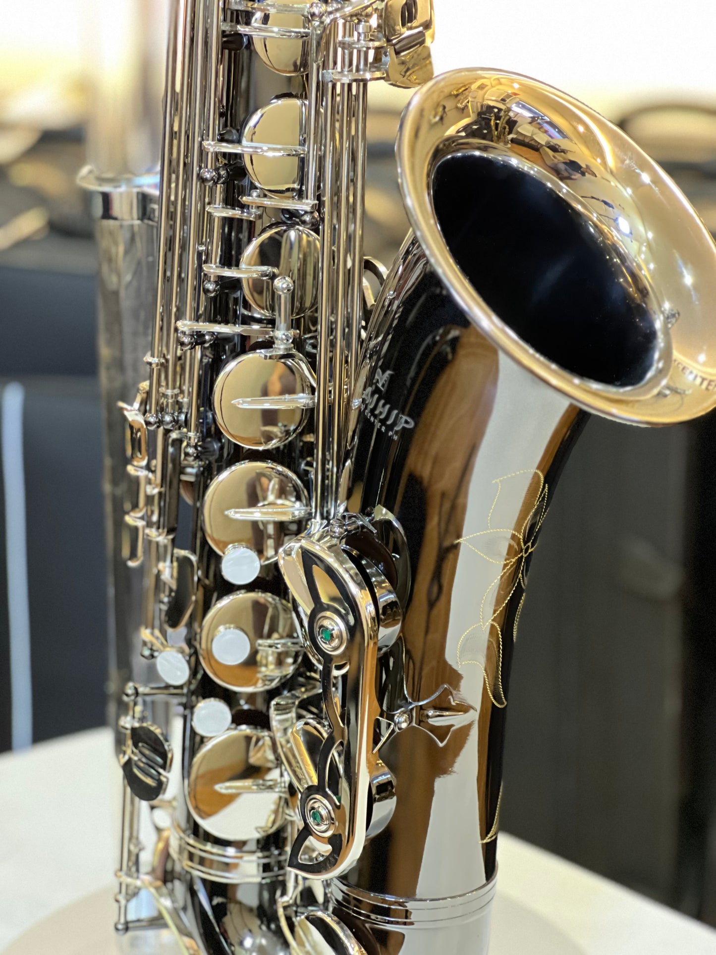 Kaihip Tenor Saxophone - Black & Nickel Silver Finish