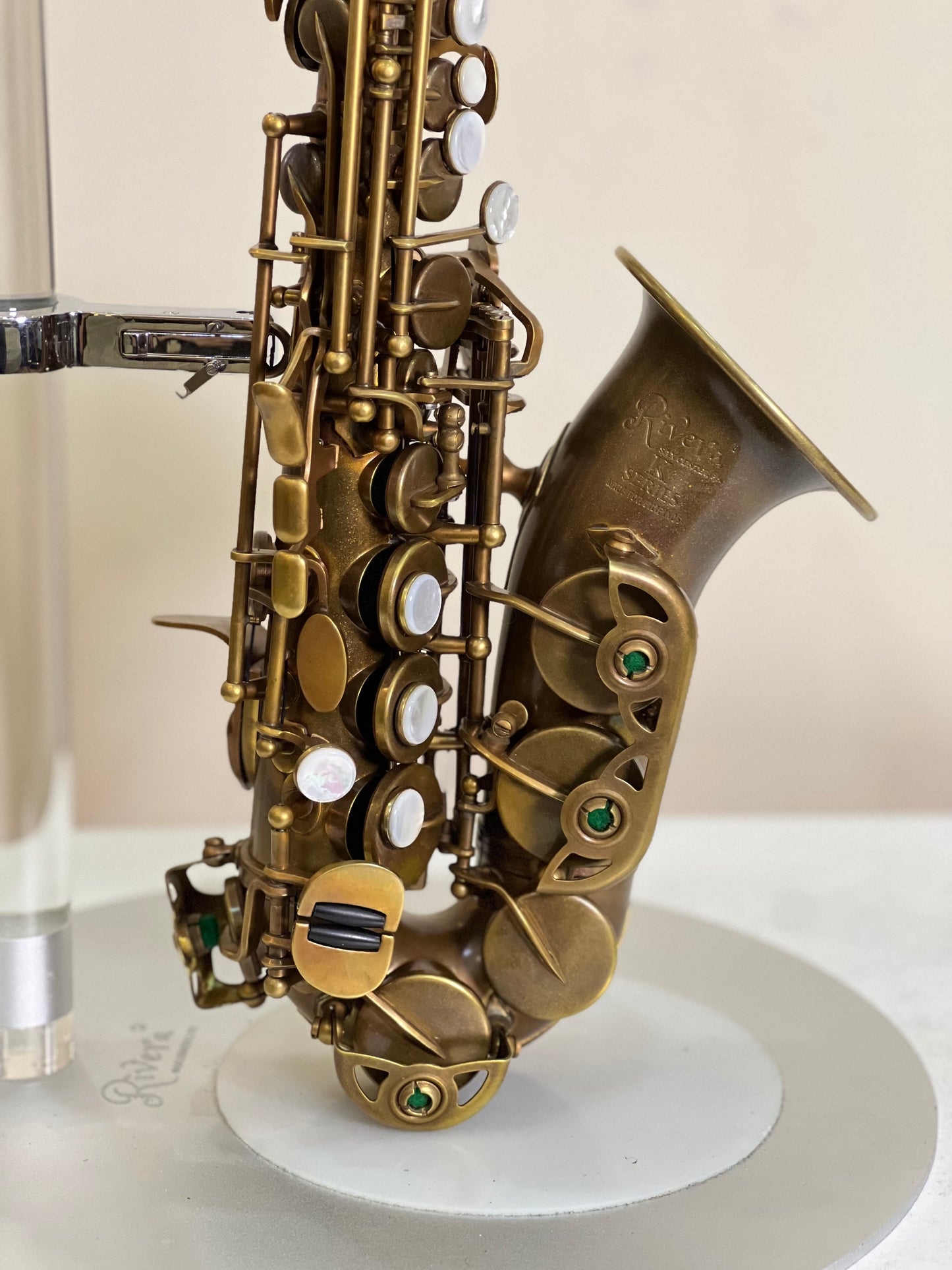 Rivera KSeries Curved Soprano Saxophone - Vintage Finish