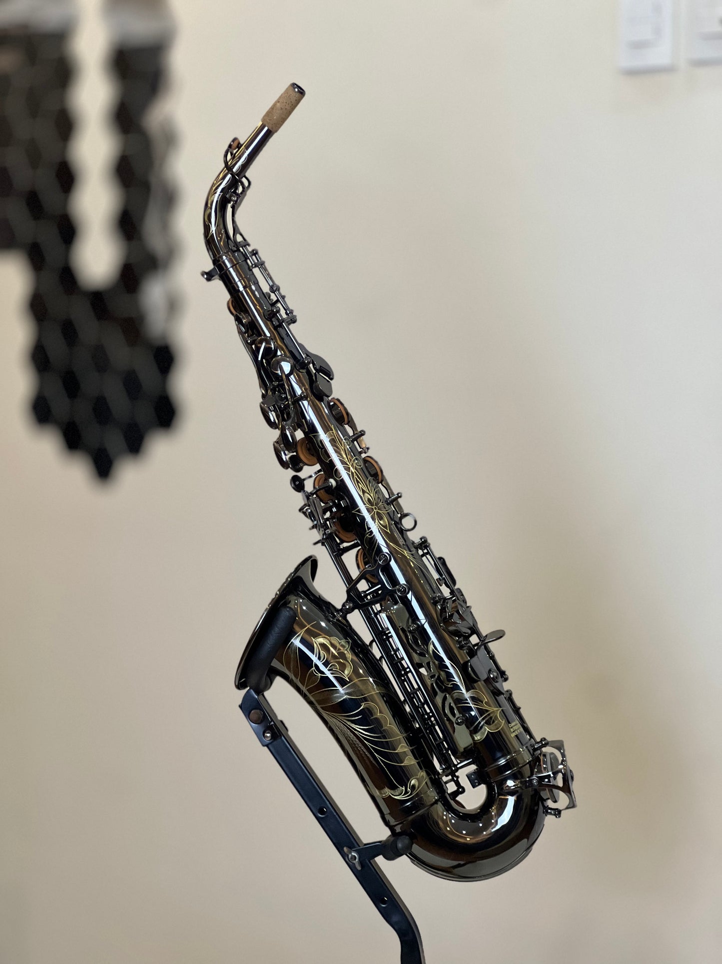 Rivera SB20 Alto Saxophone Black Nickel Finish
