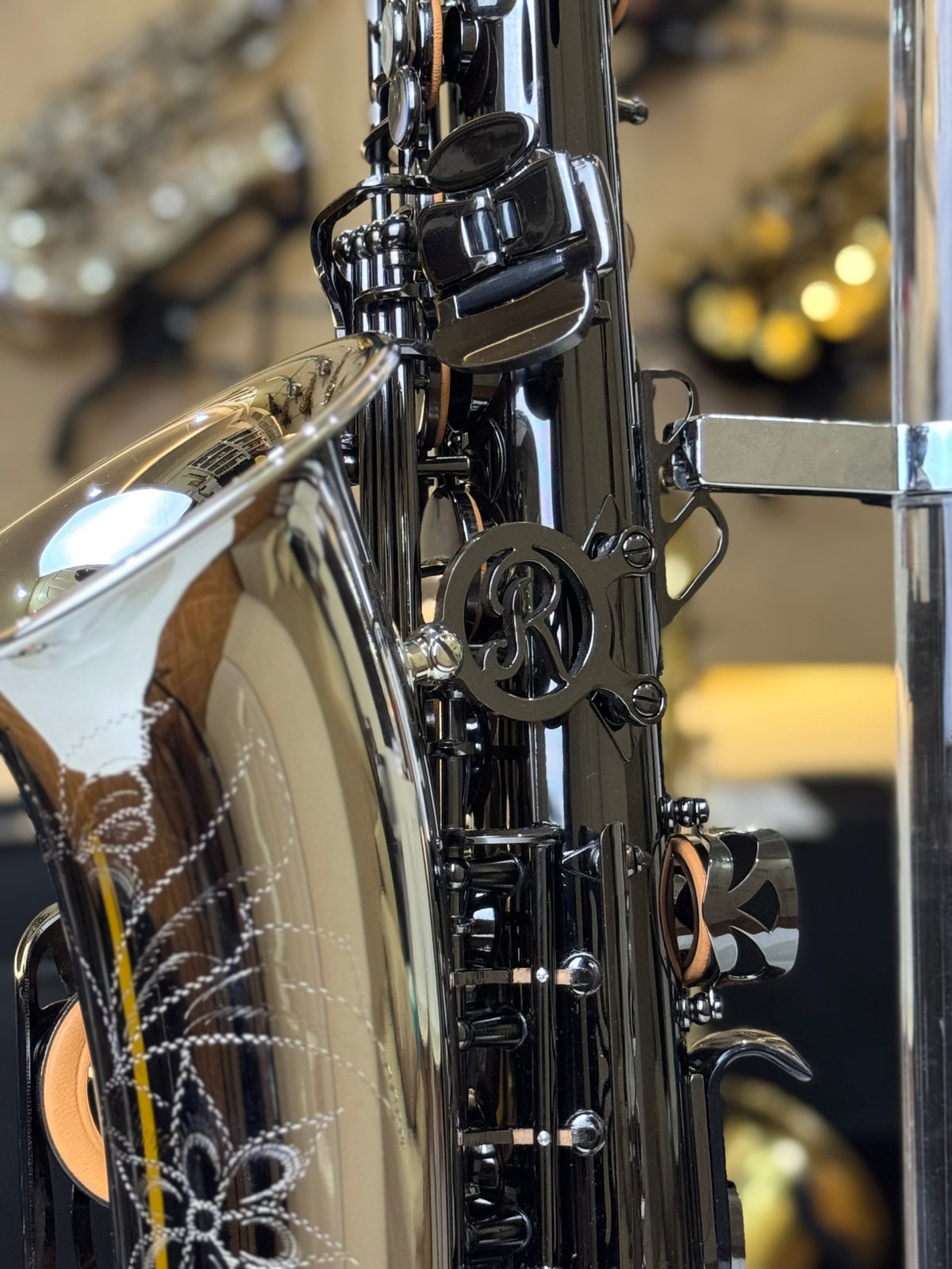 Rivera R62 Alto Saxophone - Silver Black Finish