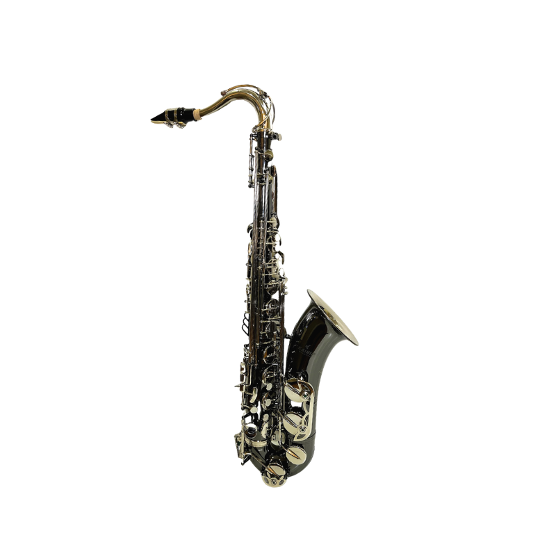 Kaihip Tenor Saxophone - Black & Nickel Silver Finish