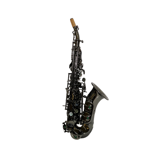 Rivera KSeries Curved Soprano Saxophone - Black Nickel Finish