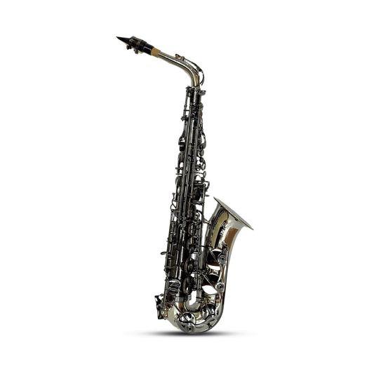 Rivera R62 Alto Saxophone - Silver Black Finish
