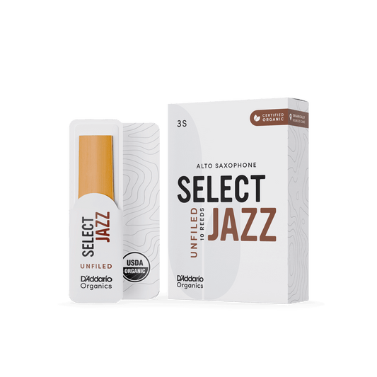 D'addario Select Jazz UNFILED Alto Saxophone